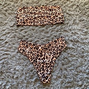 CHEETAH PRINT BATHING SUIT
